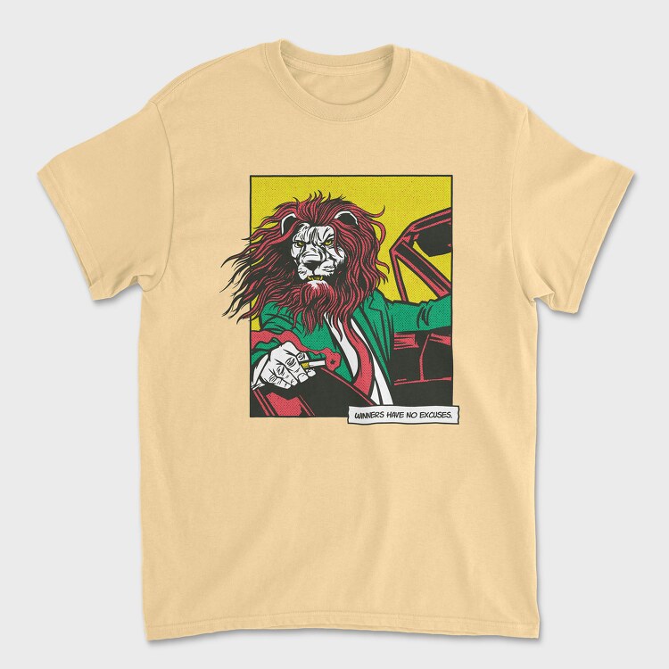 Lion Comics, Tricou Barbati (Unisex)