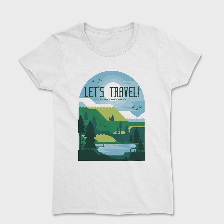 Let's Travel, Tricou Femei