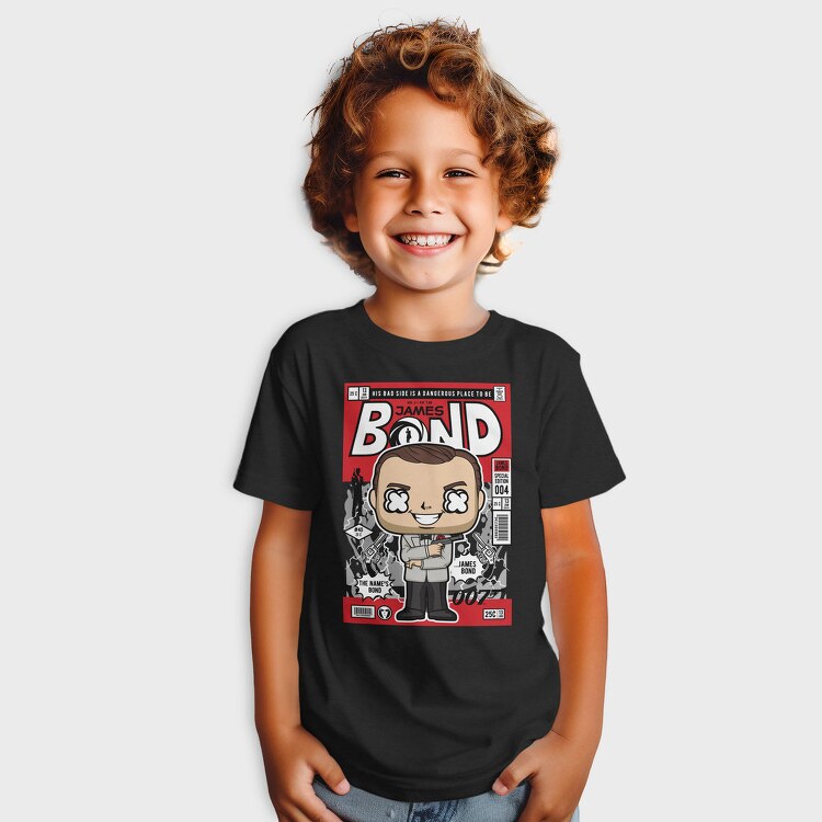 James Bond Comic Pop, Tricou Copii
