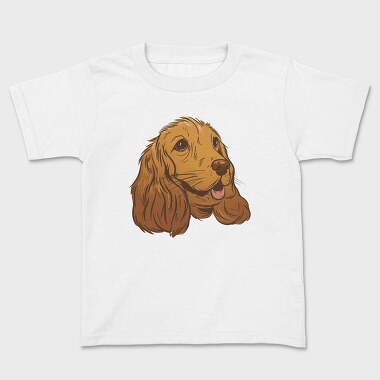 Coker Spaniel Dog, Tricou Copii