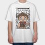 Wreck It Ralph Pie, Tricou Oversize Barbati (Unisex)
