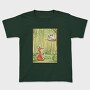Cute Fox And Owl, Tricou Copii