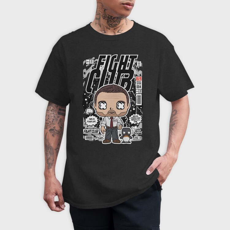Fight Club Pop Vinyl, Tricou Barbati (Unisex)