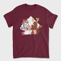 Unicorn Deer Christmas, Tricou Barbati (Unisex)