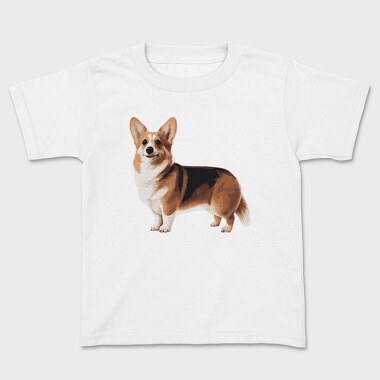 Realistic Corgi, Tricou Copii