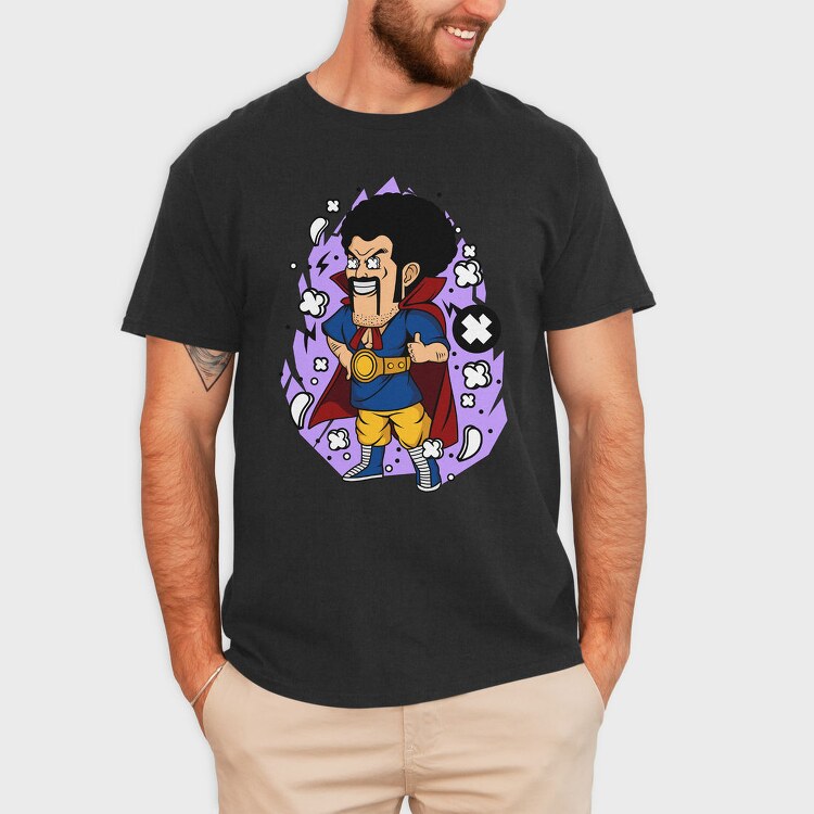 Superhero Afro Power, Tricou Barbati (Unisex)