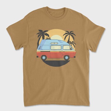 Tricou Barbati (Unisex), Camper Van