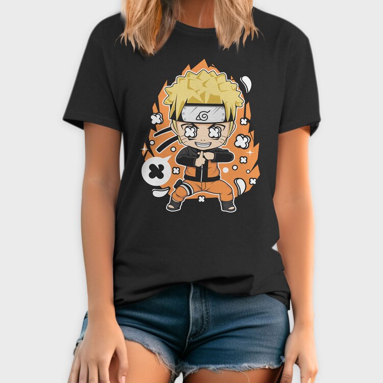 Naruto Chibi Burst, Tricou Barbati (Unisex)