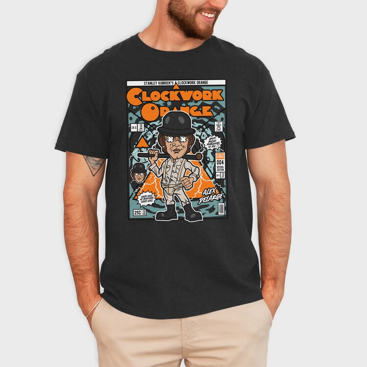 Clockwork Orange Revolution, Tricou Barbati (Unisex)