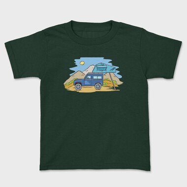 Tricou Copii, Offroad Camping