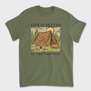 Tricou Barbati (Unisex), Campfire