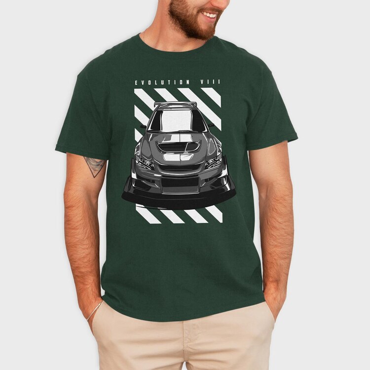 EVO 8, Tricou Barbati (Unisex)