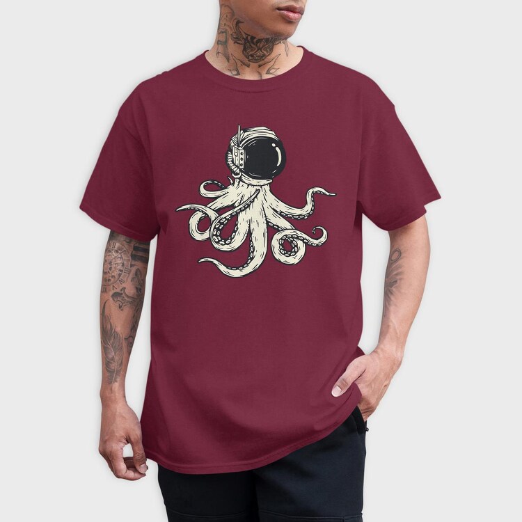 Saint Octapus, Tricou Barbati (Unisex)