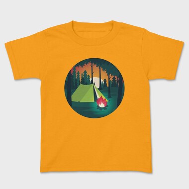 Tricou Copii, Camping Night