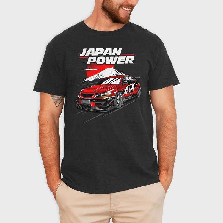 Evo Tokyo Drift, Tricou Barbati (Unisex)