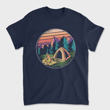 Tricou Barbati (Unisex), Camping