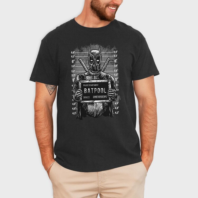 Batpool, Tricou Barbati (Unisex)