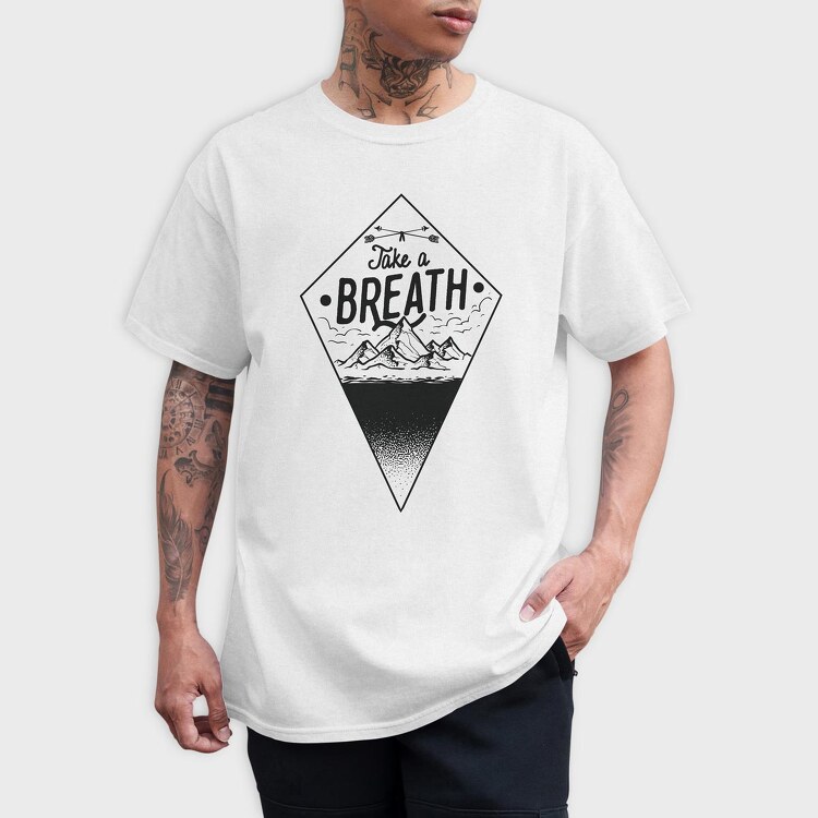 Take A Breath, Tricou Barbati (Unisex)