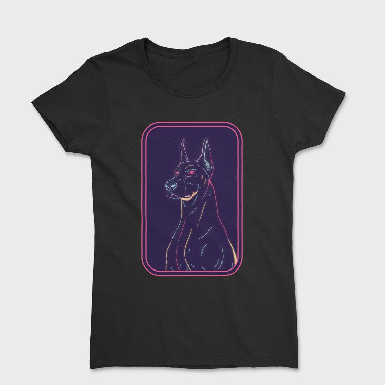 Tricou Femei, Doberman Dog