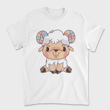 Tricou Barbati (Unisex), Cute Aries