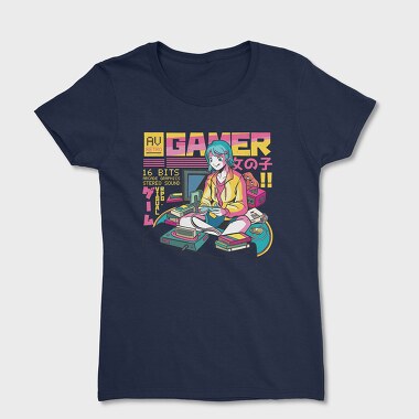 Anime Gamer Girl, Tricou Femei