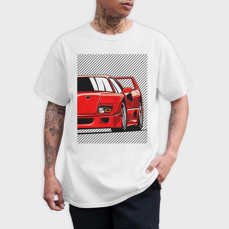 F40, Tricou Barbati (Unisex)