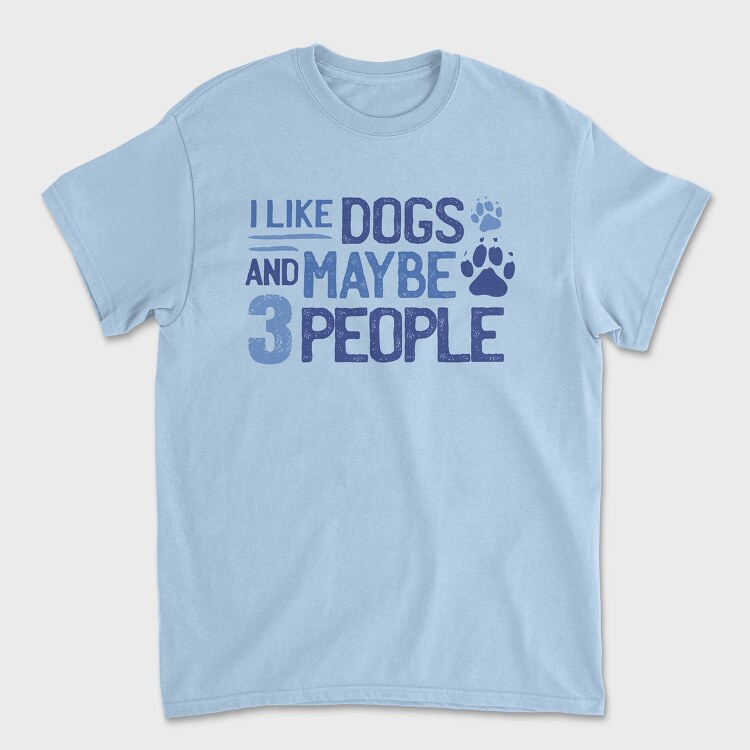 Dog Lover, Tricou Barbati (Unisex)