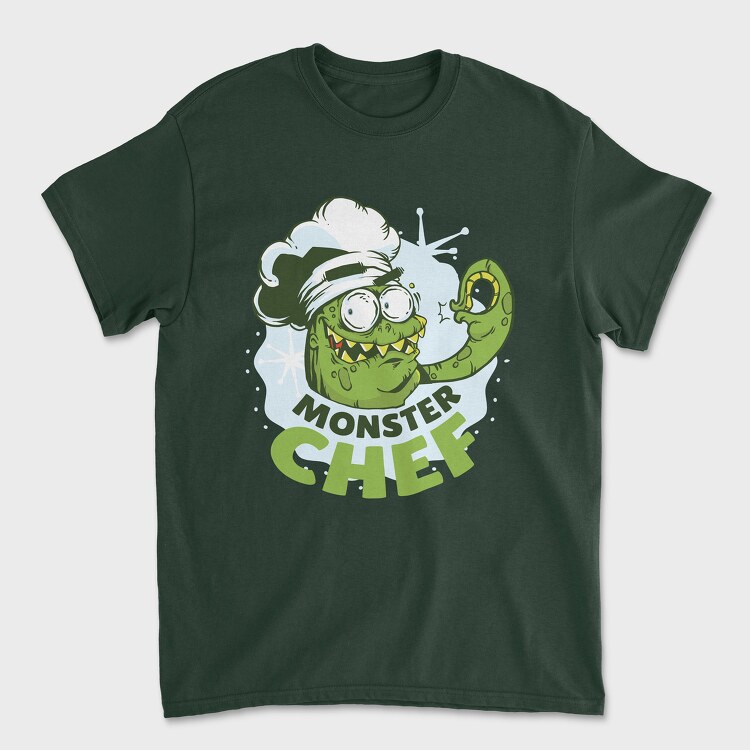 Monster Chef, Tricou Barbati (Unisex)