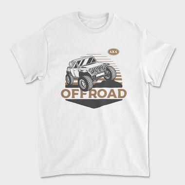 Tricou Barbati (Unisex), Off Road Jeep 0