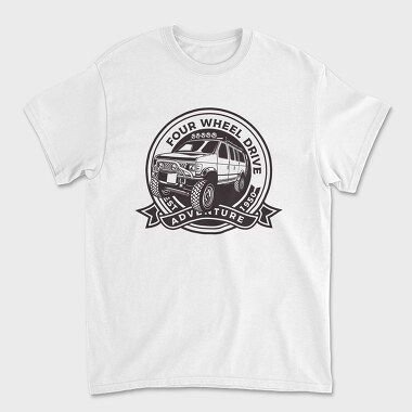 Off Road Van 1, Tricou Barbati (Unisex)