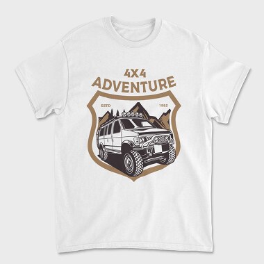 Tricou Barbati (Unisex), Off Road Van 3