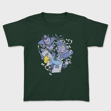 Tricou Copii, Alice Wonderland