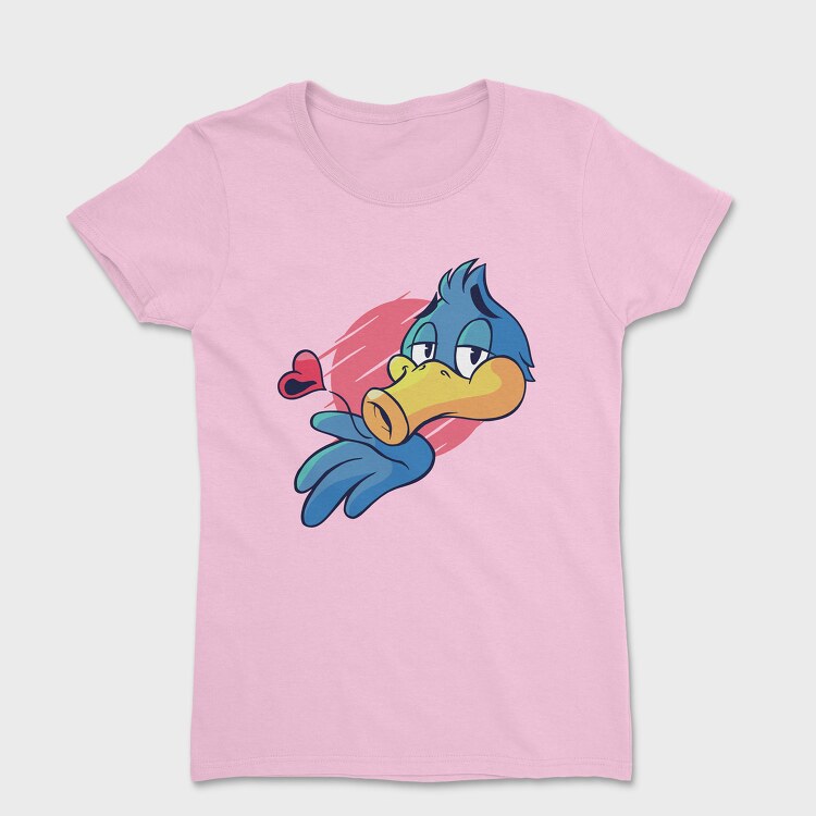 Tricou Femei, Bird Kiss Heart