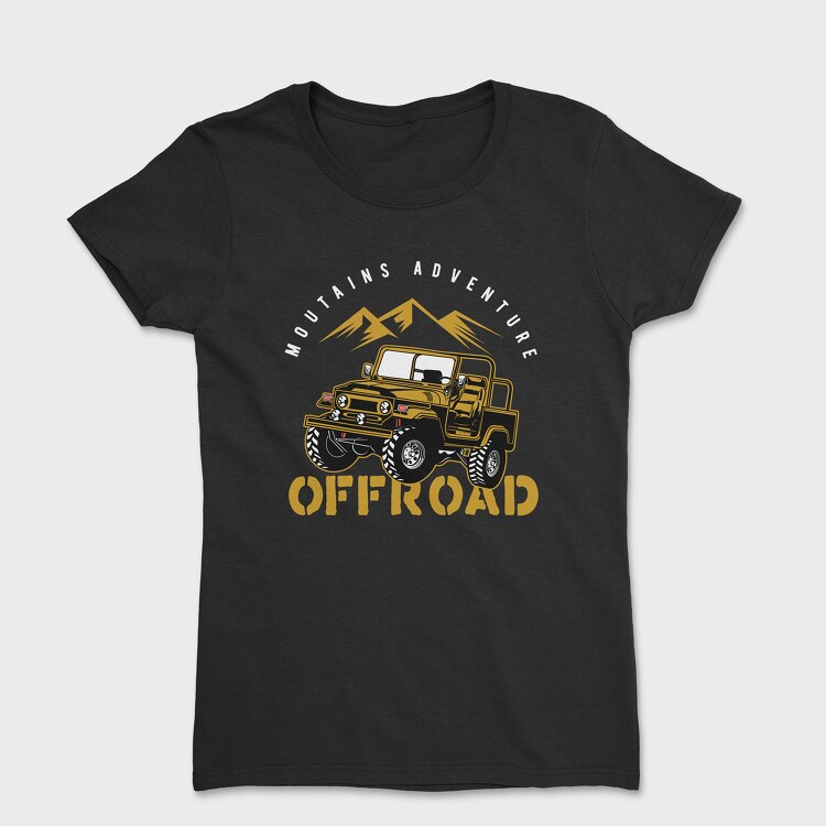 Offroad Jeep Adventure, Tricou Femei