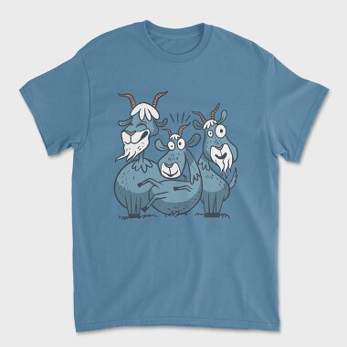 Tricou Barbati (Unisex), Crazygoats