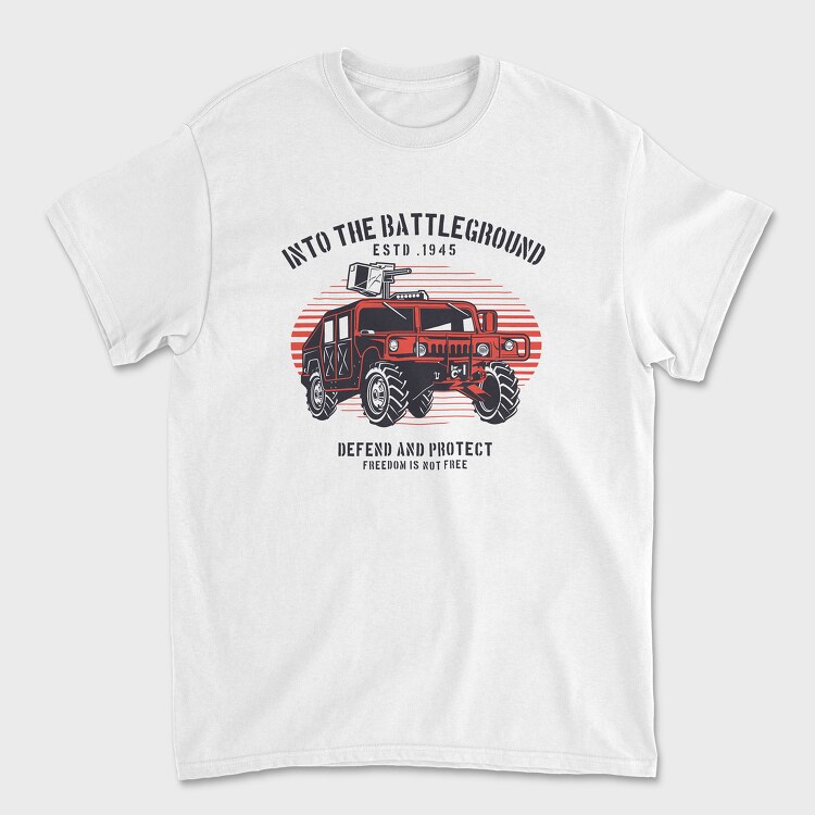 Hummer Defend and Protect 1945, Tricou Barbati (Unisex)