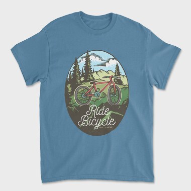 Ride Bicycle, Tricou Barbati (Unisex)