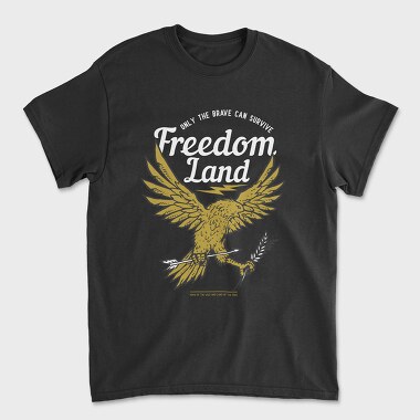 Land Of Freedom, Tricou Barbati (Unisex)