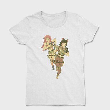 Tricou Femei, Girls Soldiers