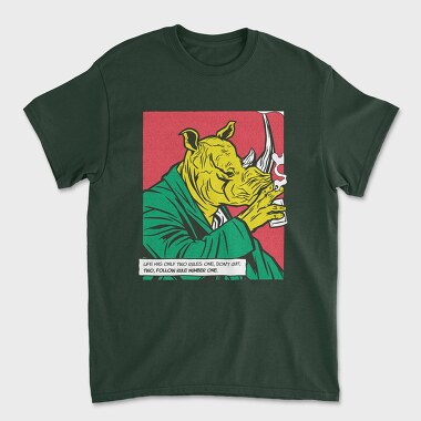 Tricou Barbati (Unisex), Rhinoceros Si