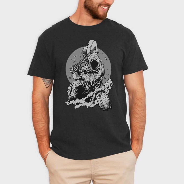 Reaper Guitar, Tricou Barbati (Unisex)
