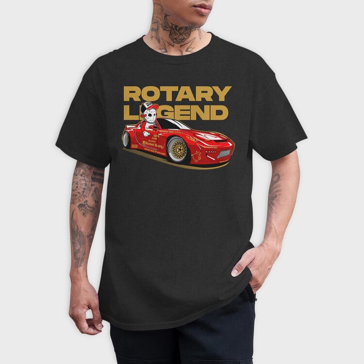 ROTARY LEGEND, Tricou Barbati (Unisex)