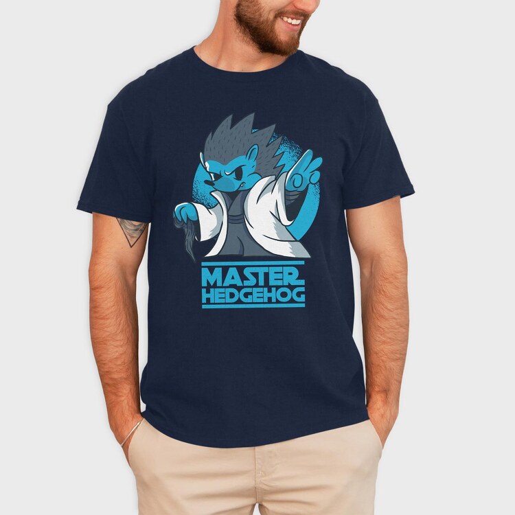 Master Hedgehog, Tricou Barbati (Unisex)