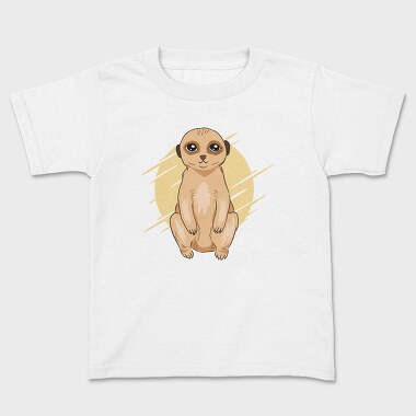 Tricou Copii, Cute Meerkat