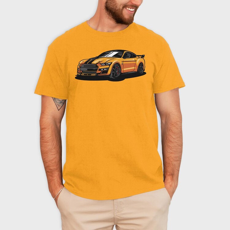 Mustang, Tricou Barbati (Unisex)