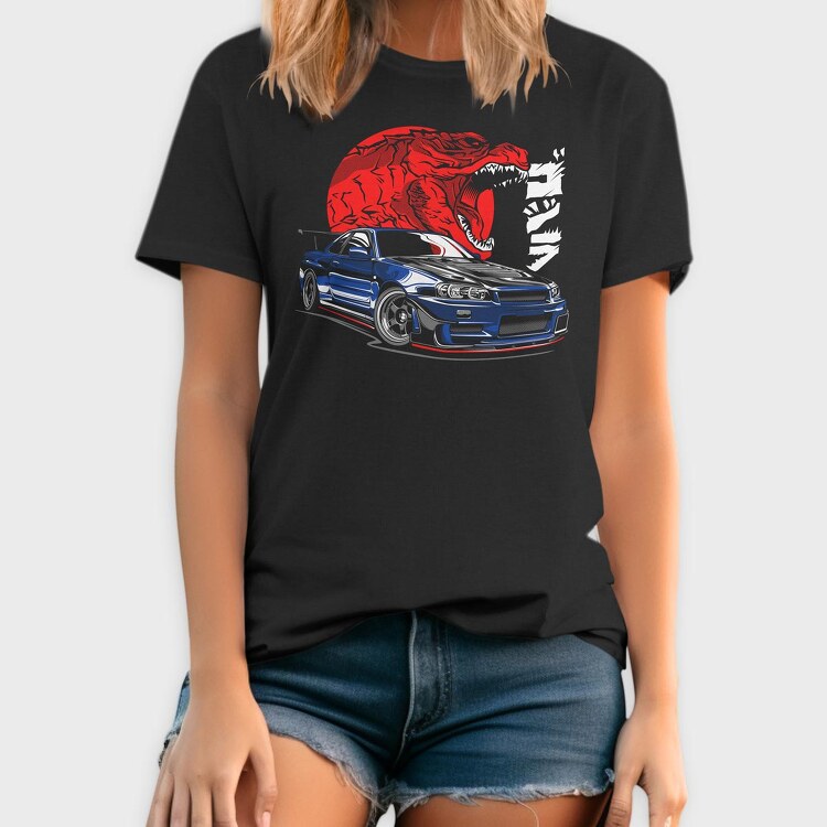 GTR R34, Tricou Barbati (Unisex)