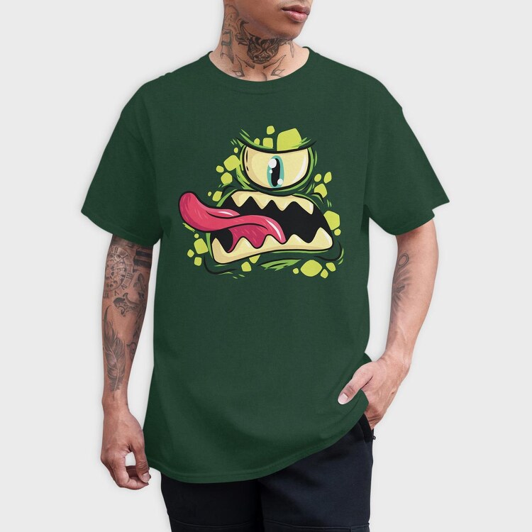 Monster 06, Tricou Barbati (Unisex)