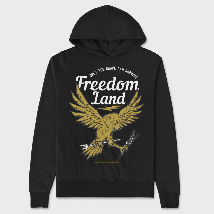 Hanorac Barbati (Unisex), Land Of Freedom