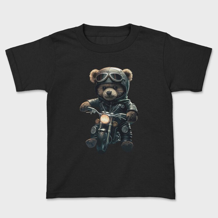 Biker Teddy Bear, Tricou Copii