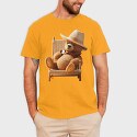 Teddy Bear Hat, Tricou Barbati (Unisex)